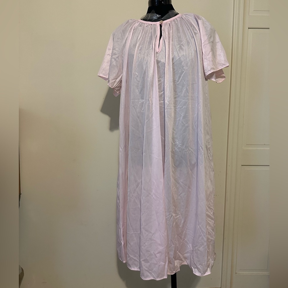 Vintage Katz Pink Nylon Nightgown